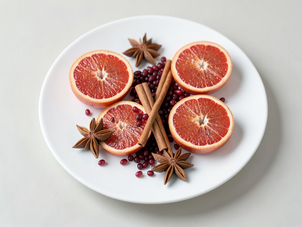Grapefruit speziata con miele