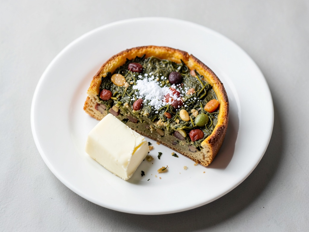 Torta autunnale di zucca e porro