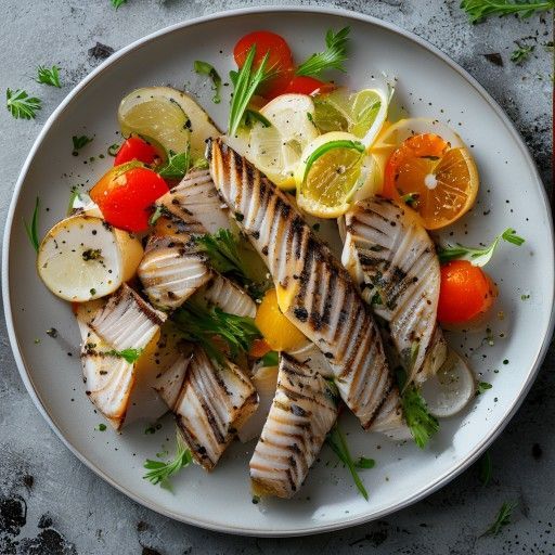 Harengs marinés aux légumes