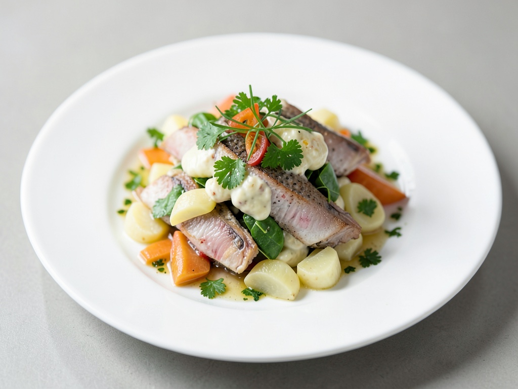 Insalata di patate e aringa