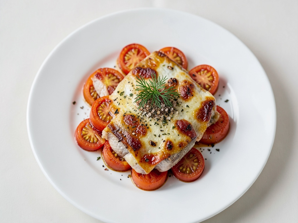 Aringhe gratinate con pomodori