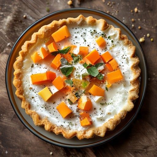 Torta salata alle carote