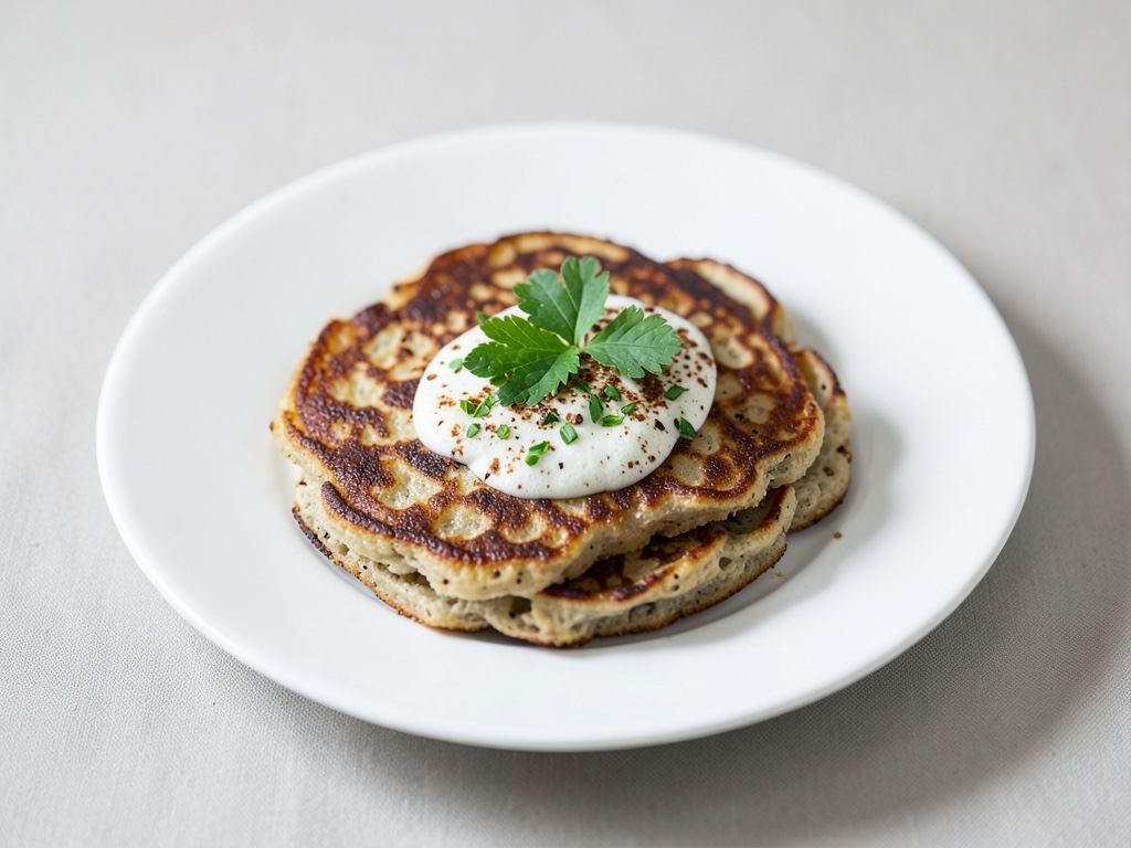 Crêpes au levain salées