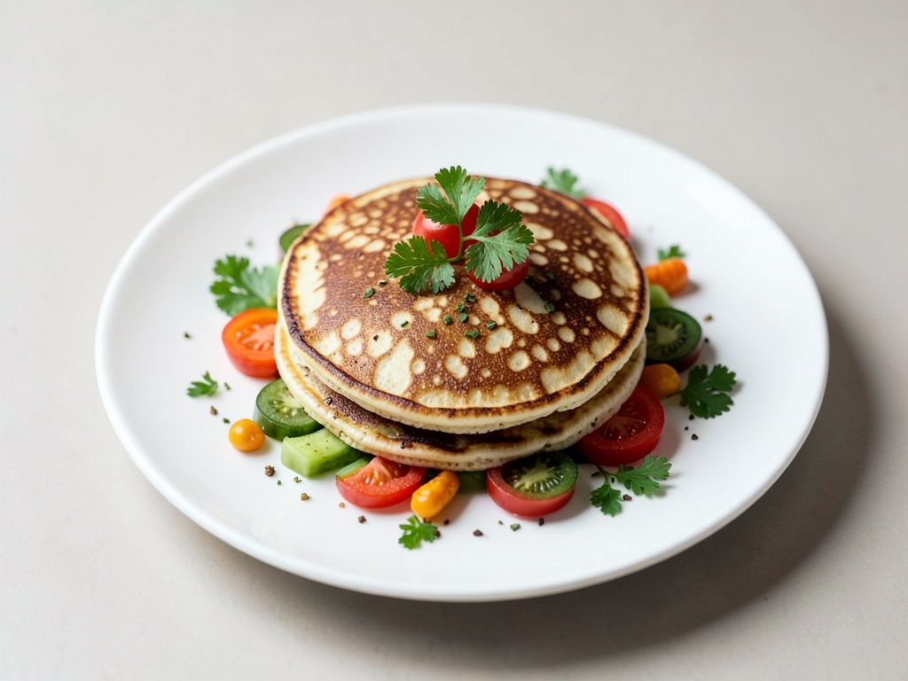 Frittelle salate con verdure miste