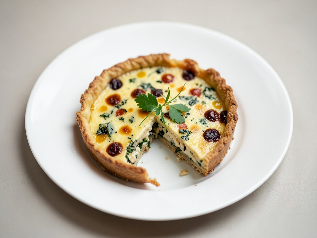 Quiche salata al tofu