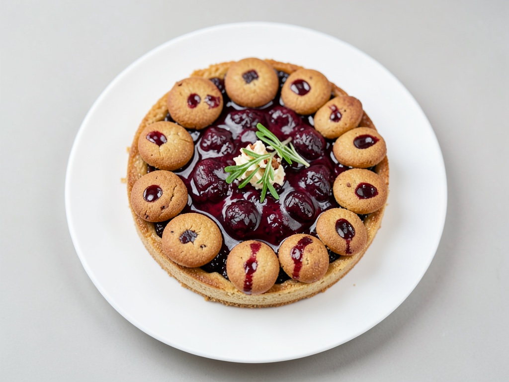 Himbeer-Frischkäse-Torte mit Biskuit