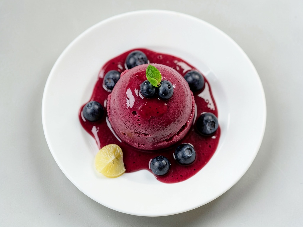 Fruchtiges Himbeer-Eis