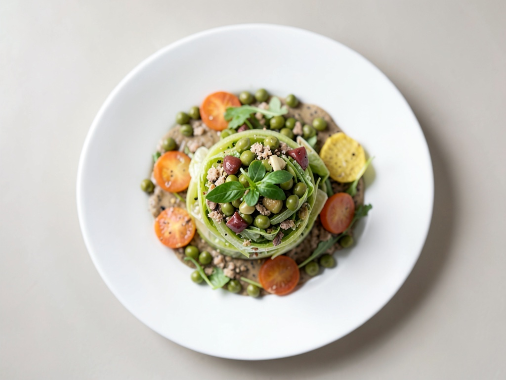 Insalata di miglio vegana
