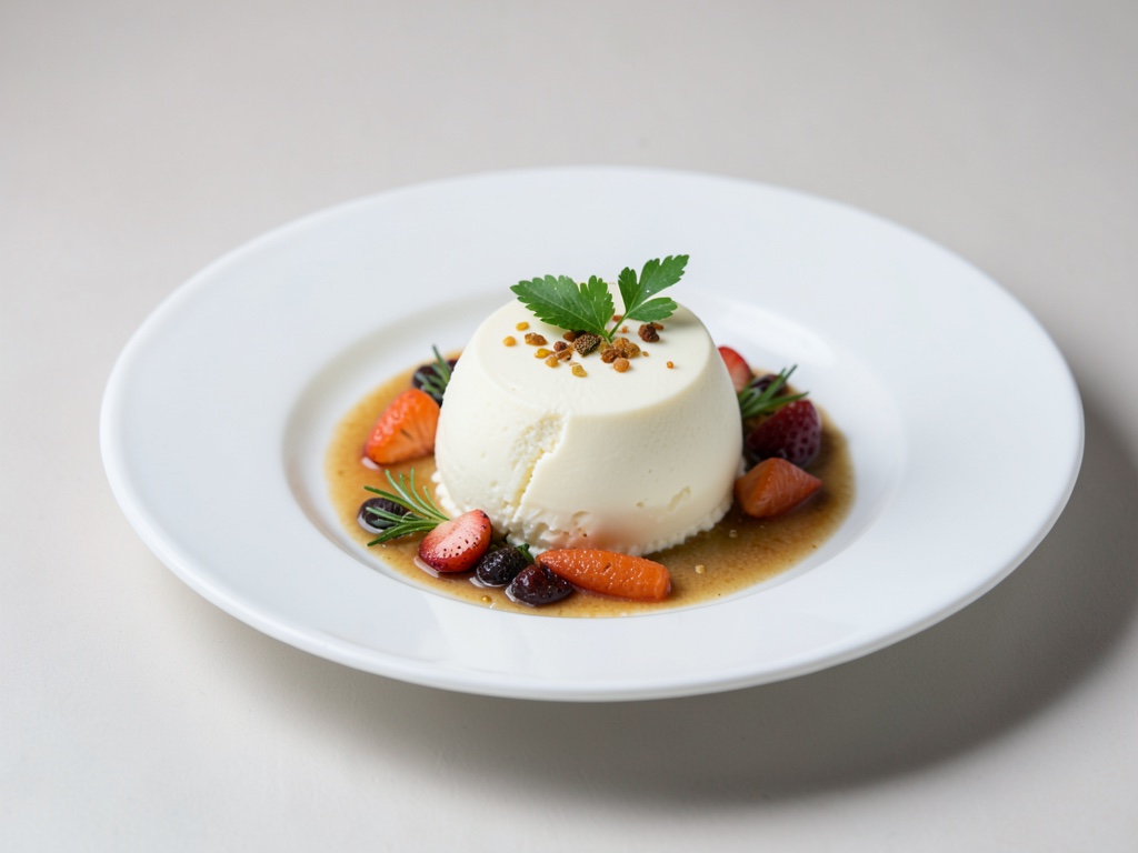 Gelato al gusto di sambuco