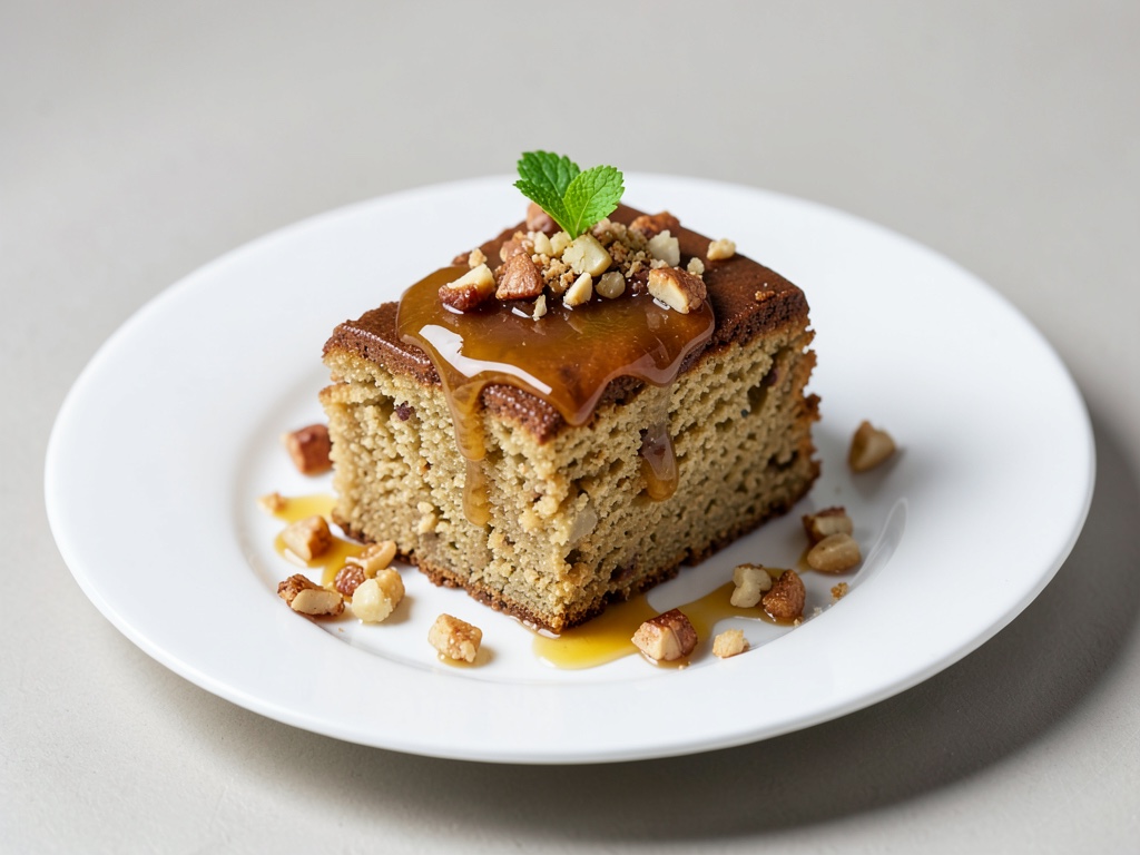 Saftiger Honig-Nuss-Kuchen