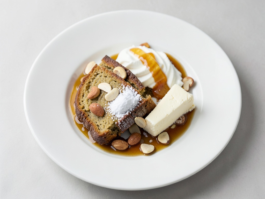 Saftiger Honigkuchen mit Mandelguss