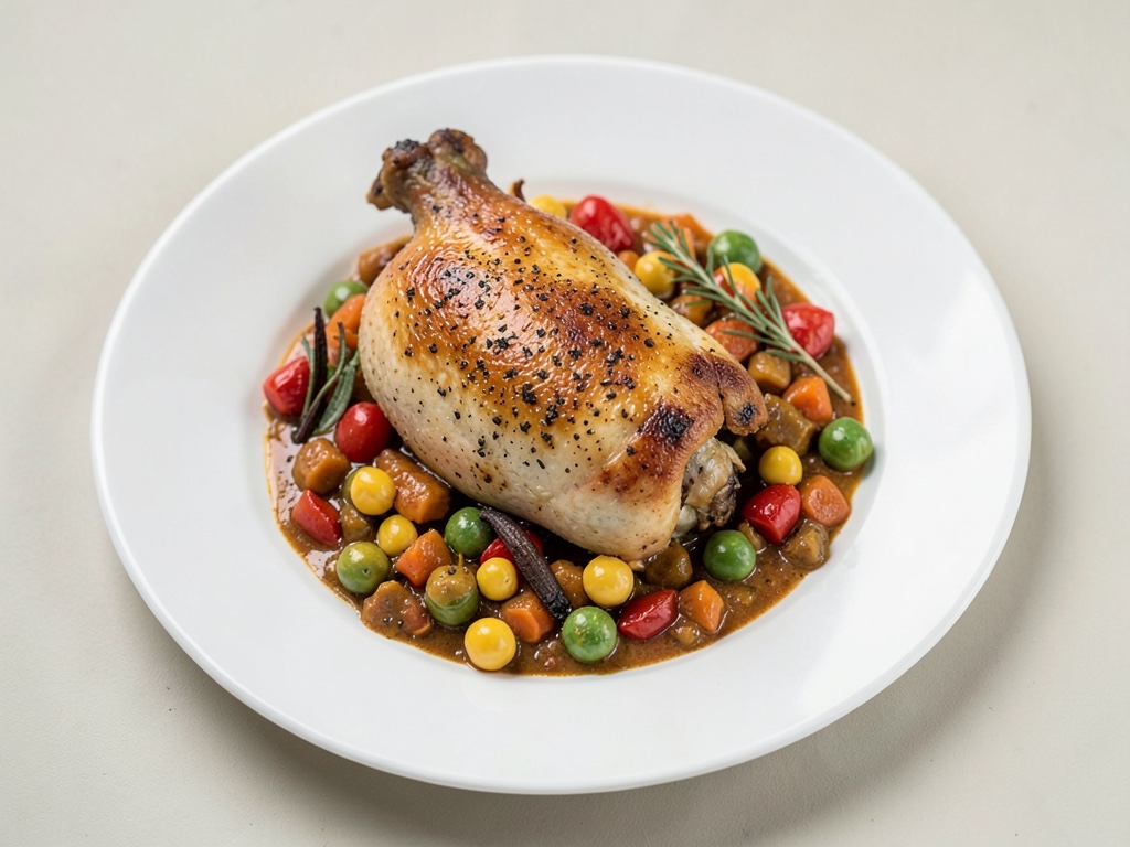 Filetti di pollo in carta stagnola al curry
