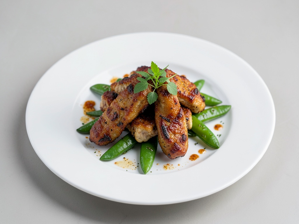 Straccetti di pollo con fagiolini imperiali