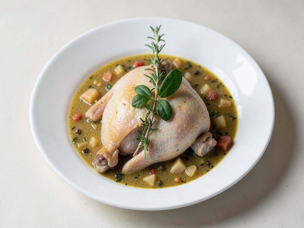 Zupfige Zupfige Hühner-Kartoffelsuppe