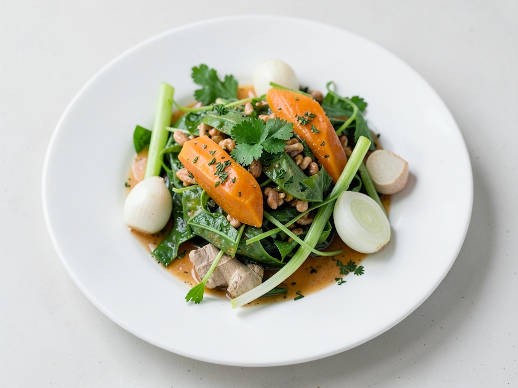 Insalata fresca di granchio di aragosta, papaya e crescione