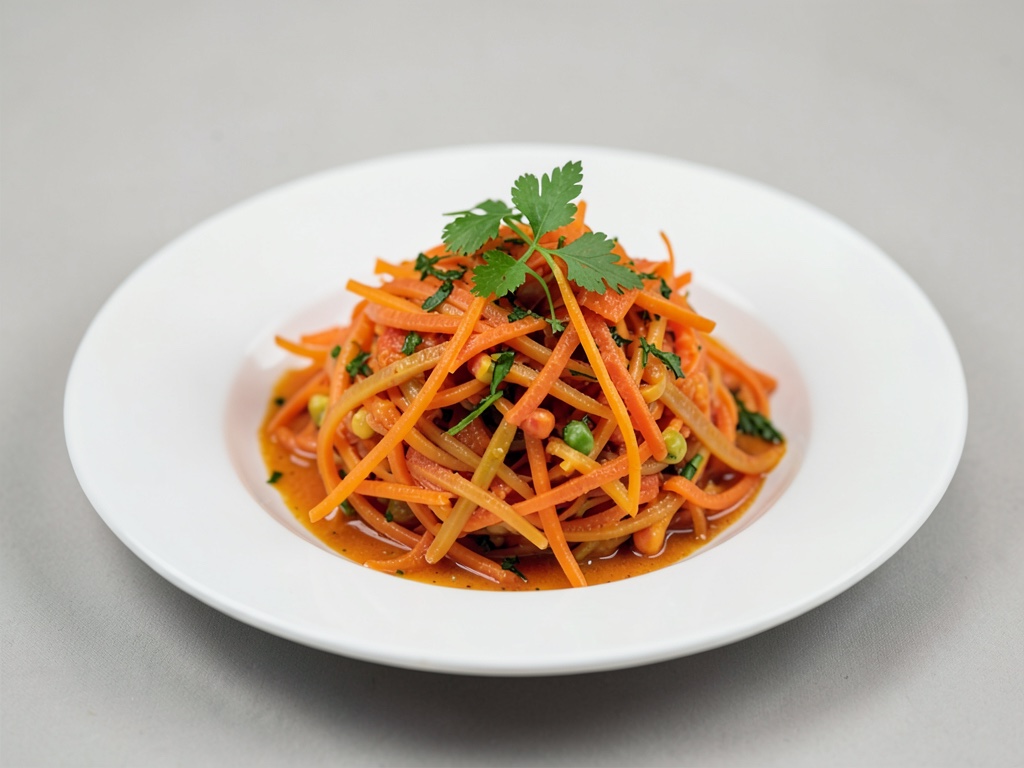 Salade de carottes indienne