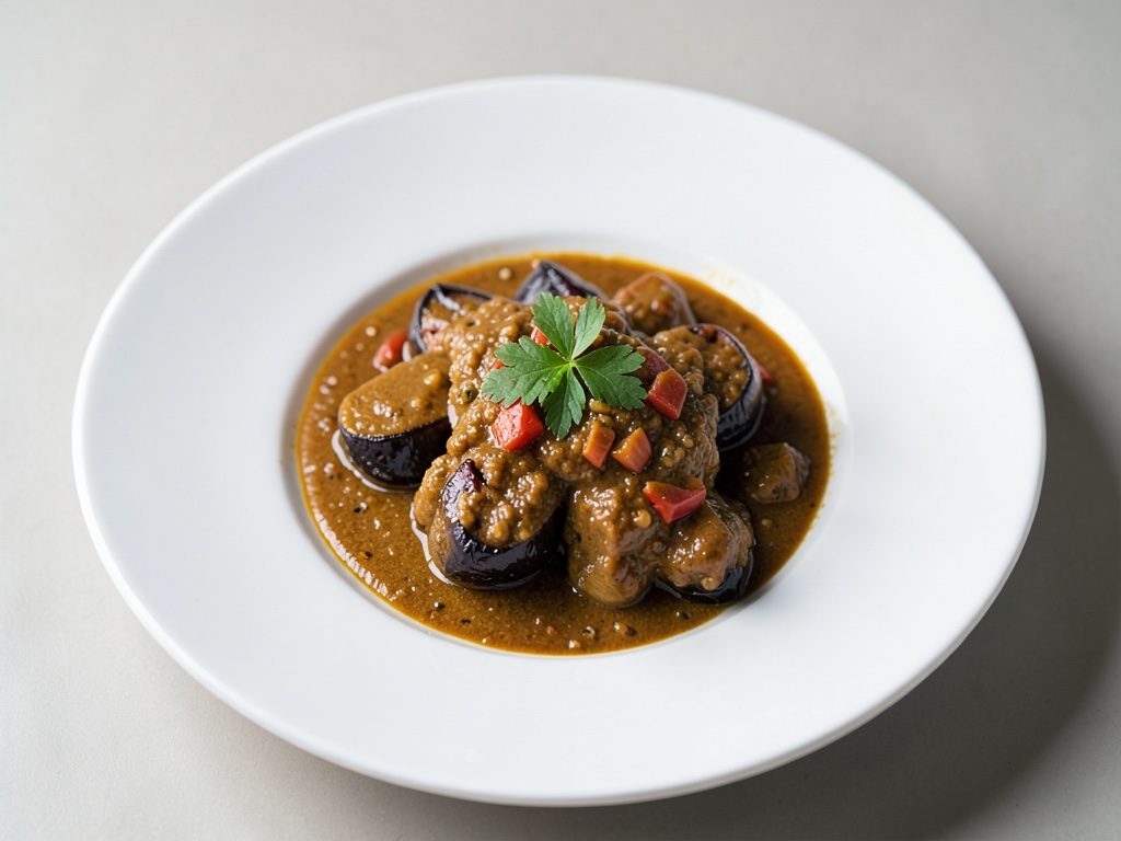 Ragù di melanzane indiano
