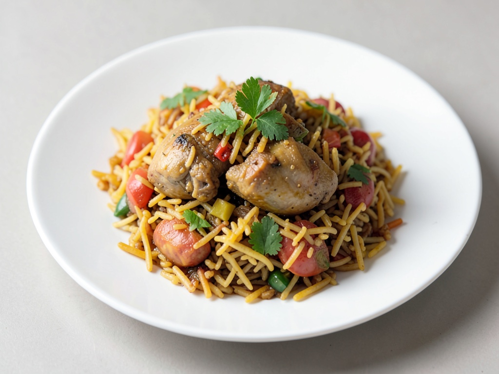 Biryani aromatico al pollo
