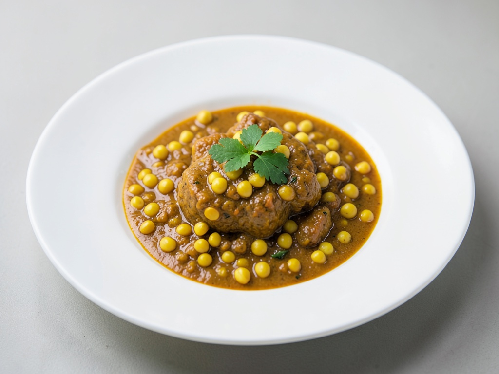 Curry aromatico con lenticchie gialle
