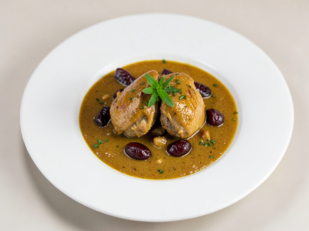 Aromatisches Hähnchen-Curry mit Pflaumen