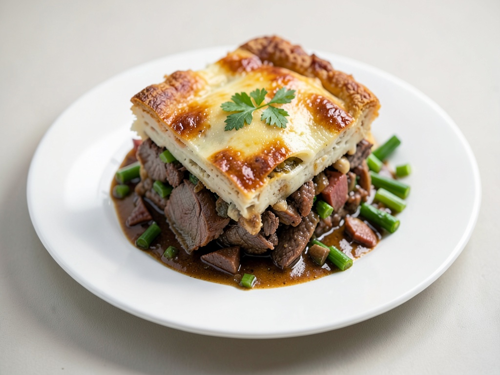 Torta di manzo irlandese al Guinness
