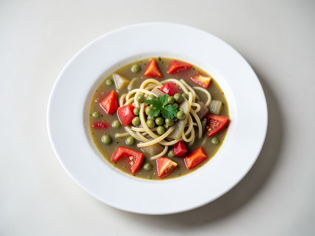 Schnelle italienische Gemüsesuppe mit Nudeln
