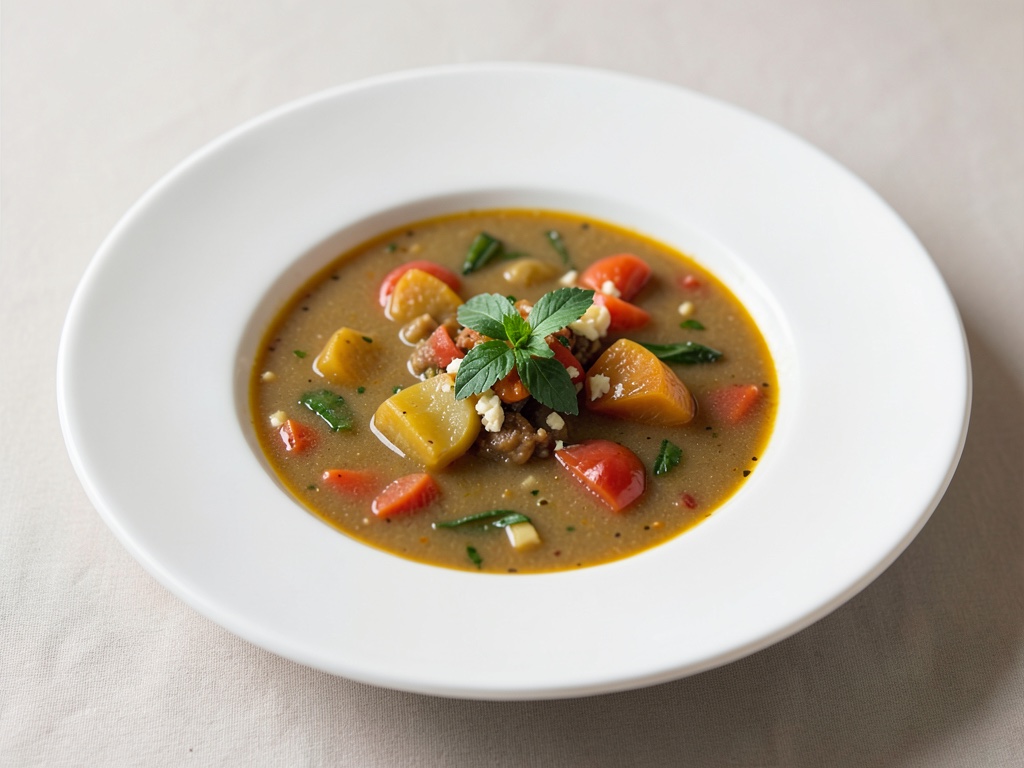 Klassische italienische Gemüsesuppe