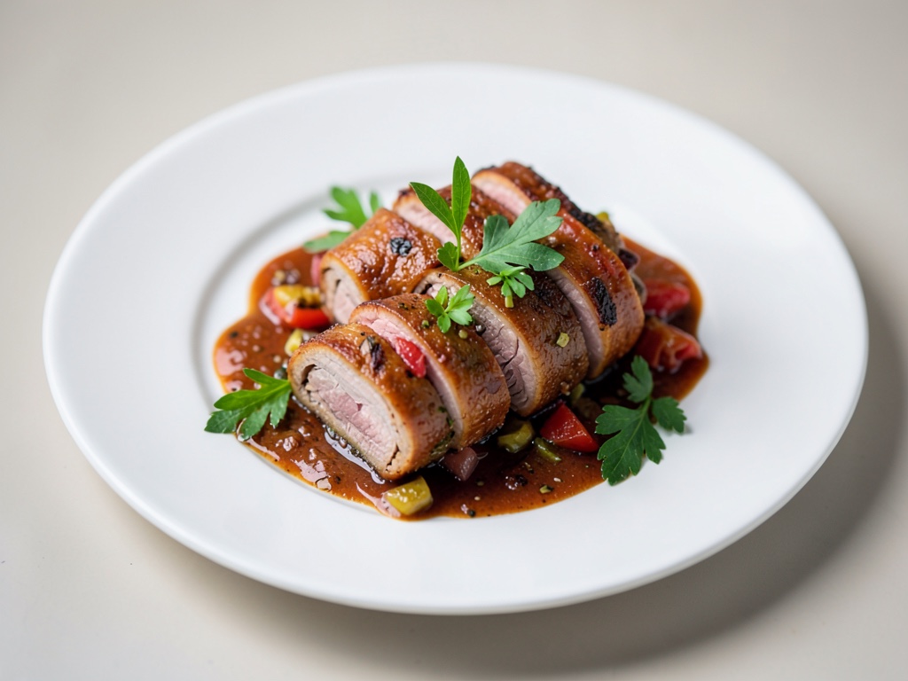 Involtini di vitello all'italiana