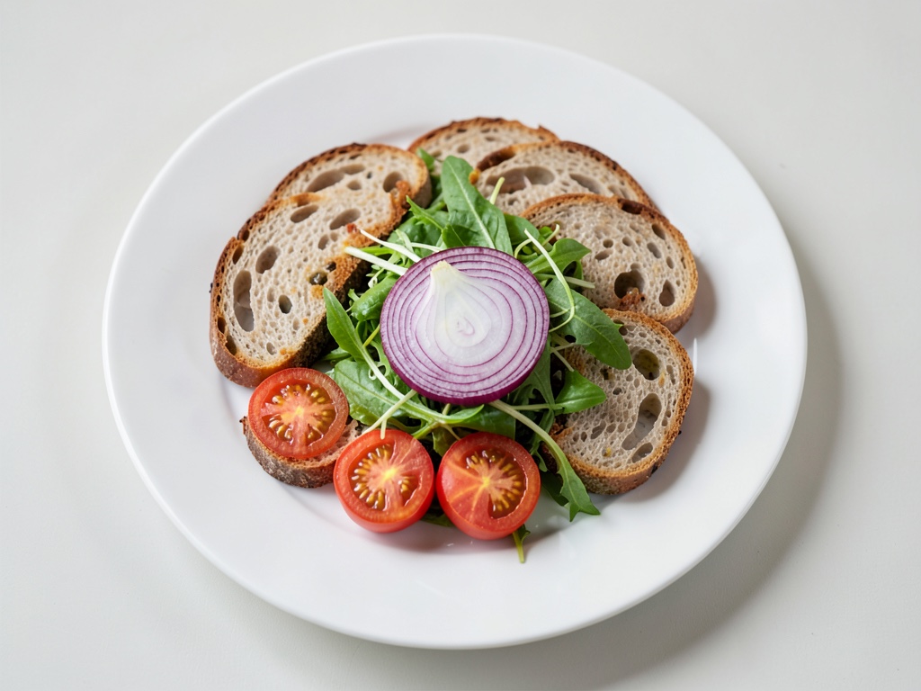 Insalata di pane italiana croccante