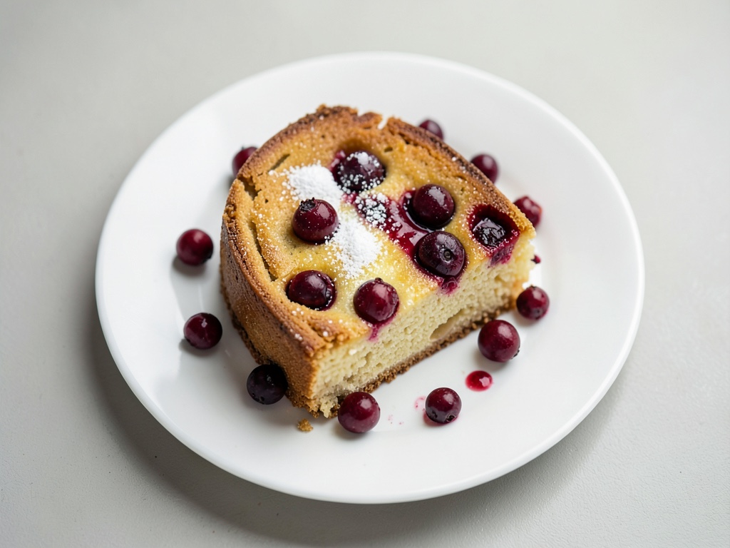 Italienischer Käsekuchen mit Heidelbeeren