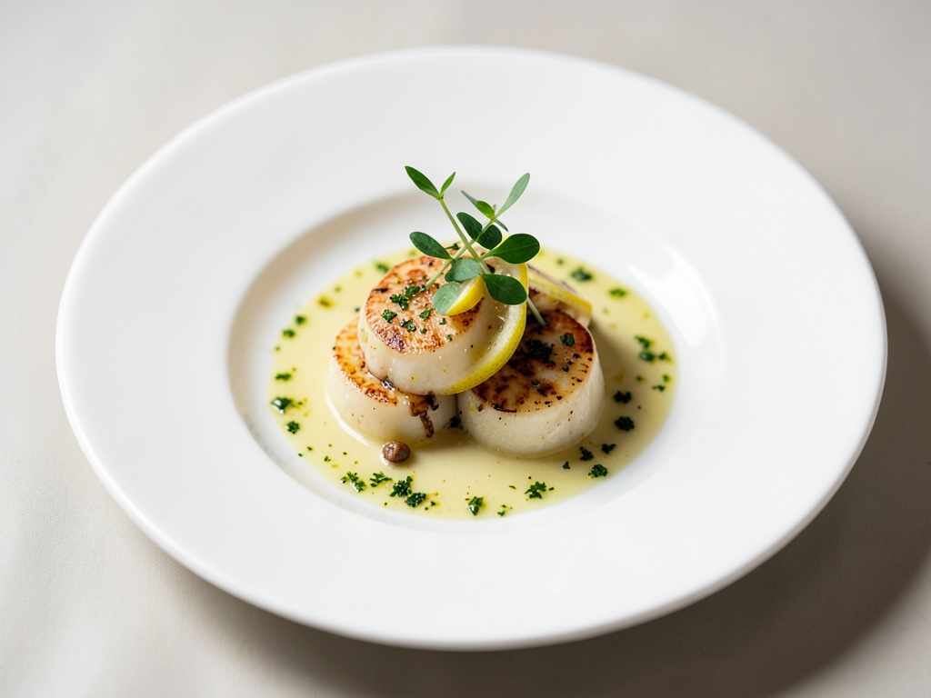 Cozze scaloppine con vinaigrette al limone