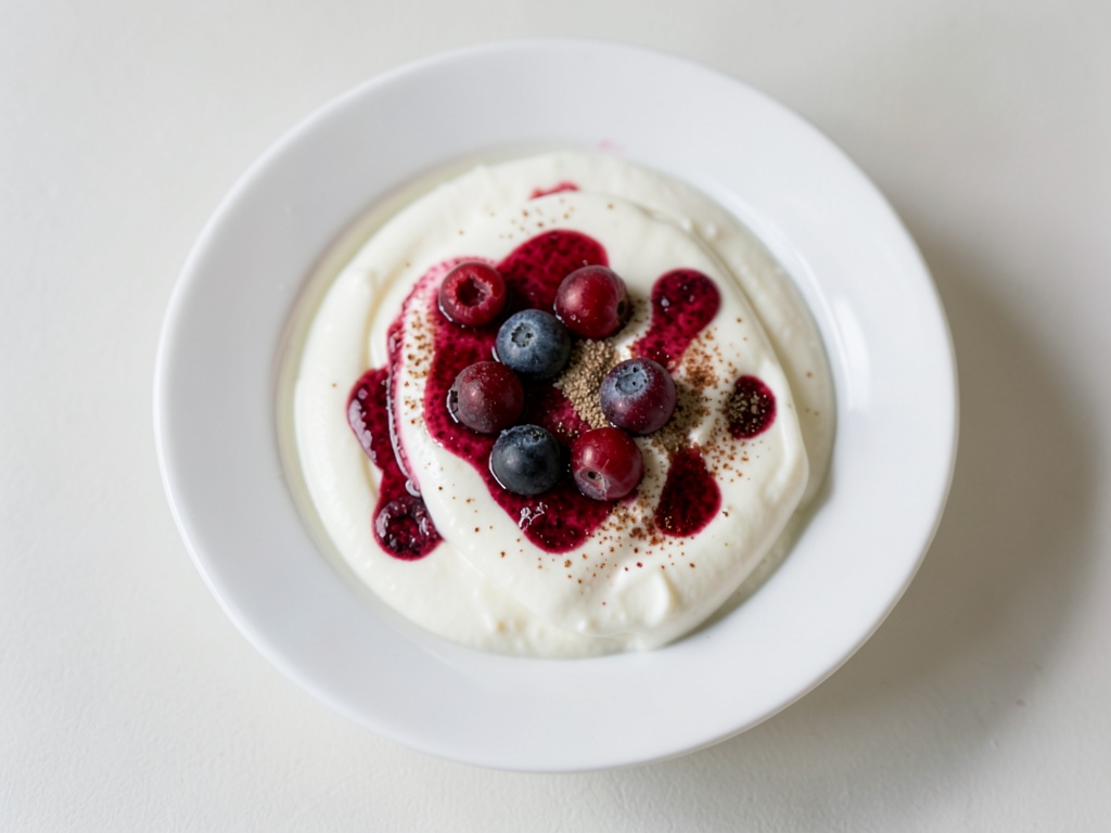 Shakes au yaourt et aux framboises