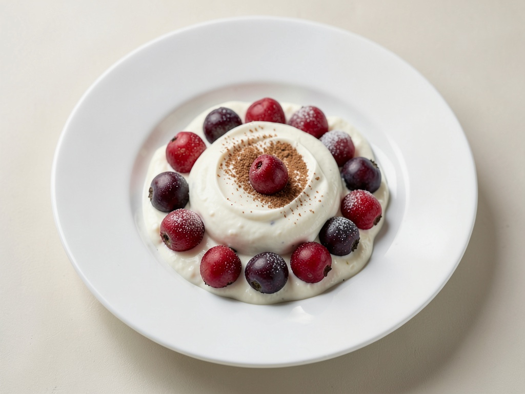 Fruchtige Erdbeer-Joghurt-Creme