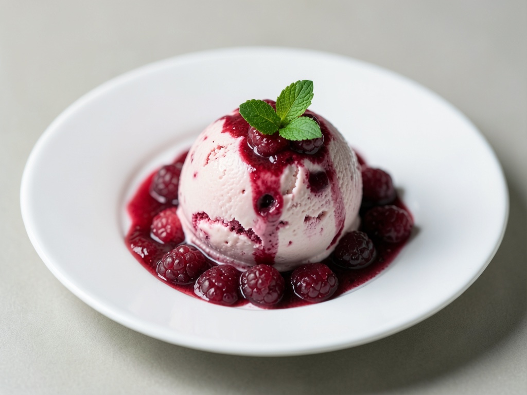 Himbeer-Joghurt-Eis