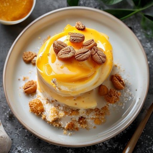 Rinfrescante torta allo yogurt con aroma d'arancia