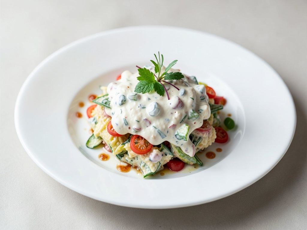 Cremige Joghurt-Dip-Sauce