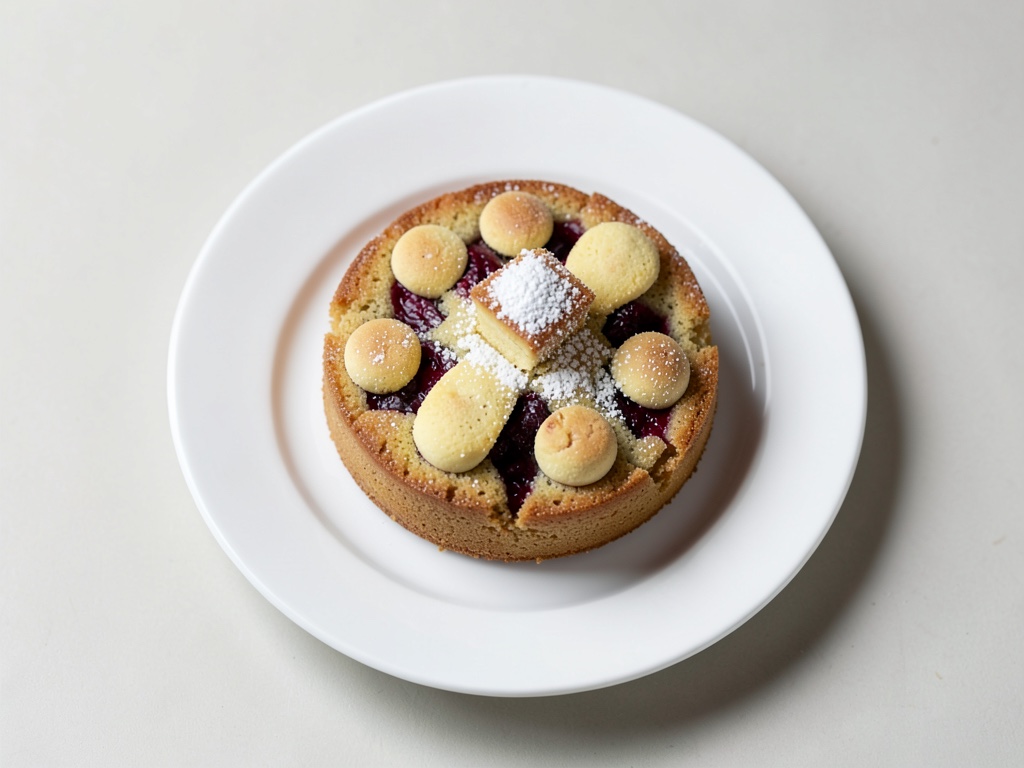 Fluffiger Johannisbeerkuchen mit Baiser