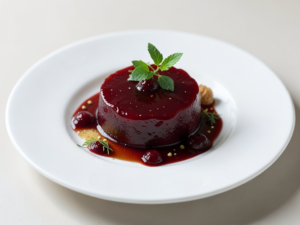 Gelatina frutal de grosellas de Jostah
