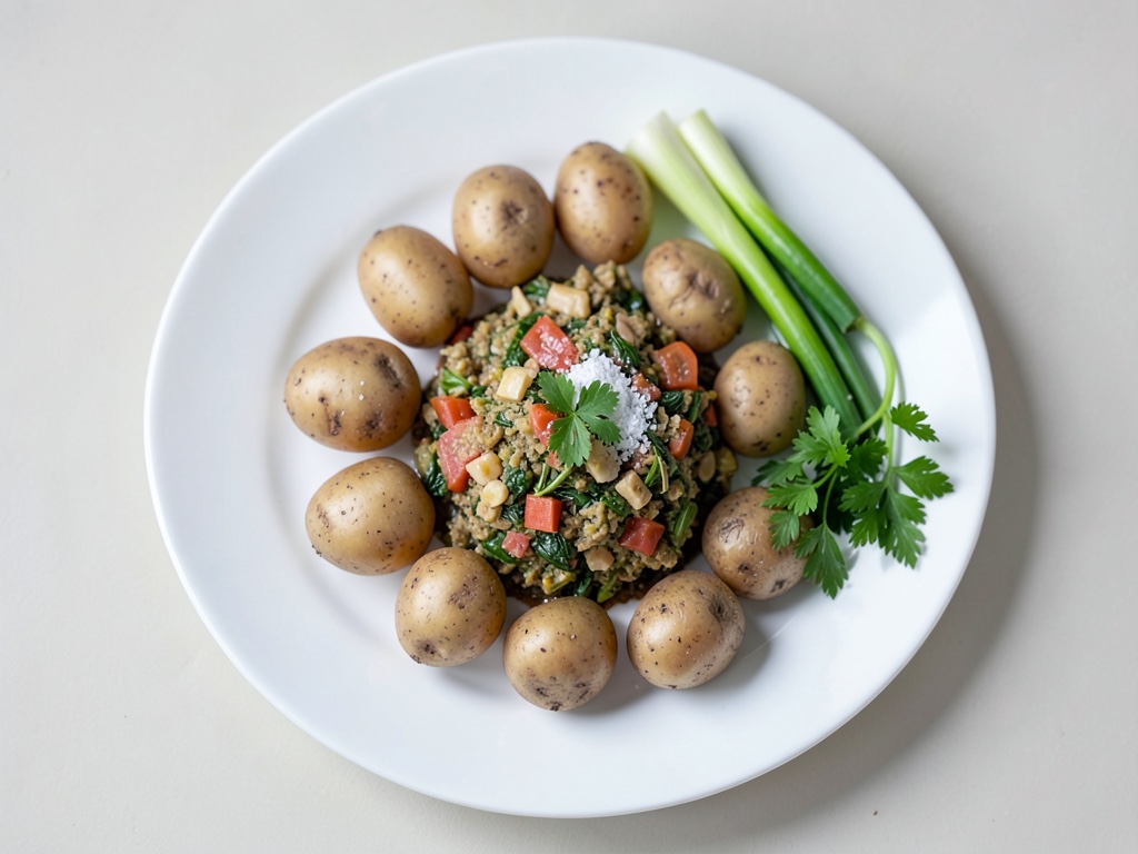 Baccalà al vapore con ripieno alle erbe e patate