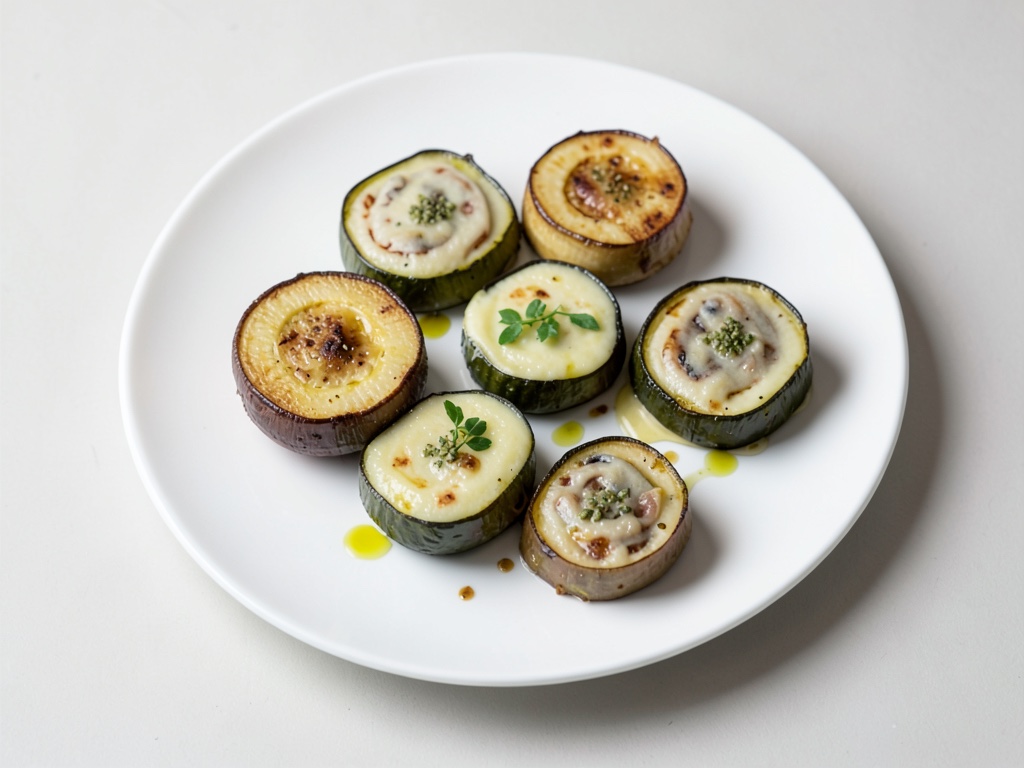 Tartelini croccanti di melanzane e formaggio