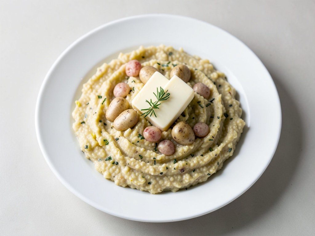 Puré di patate e formaggio cremoso