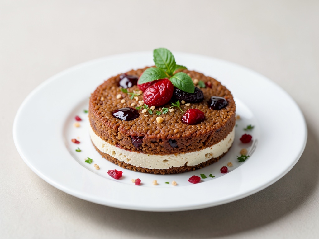 Kirsch-Grieß-Kuchen mit Quark-Boden