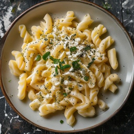 Macaroni crémeux au Gorgonzola