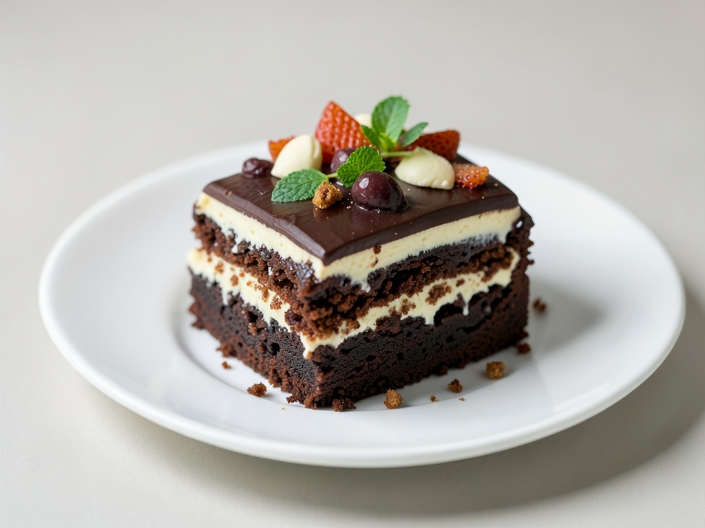 Torta al formaggio e cioccolato