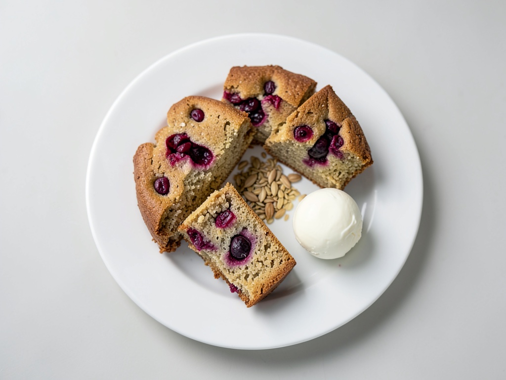 Himbeer-Käsekuchen auf Keksboden
