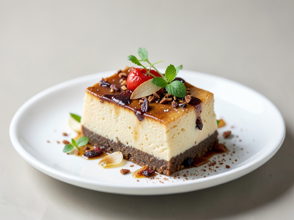 Torta di formaggio esotica