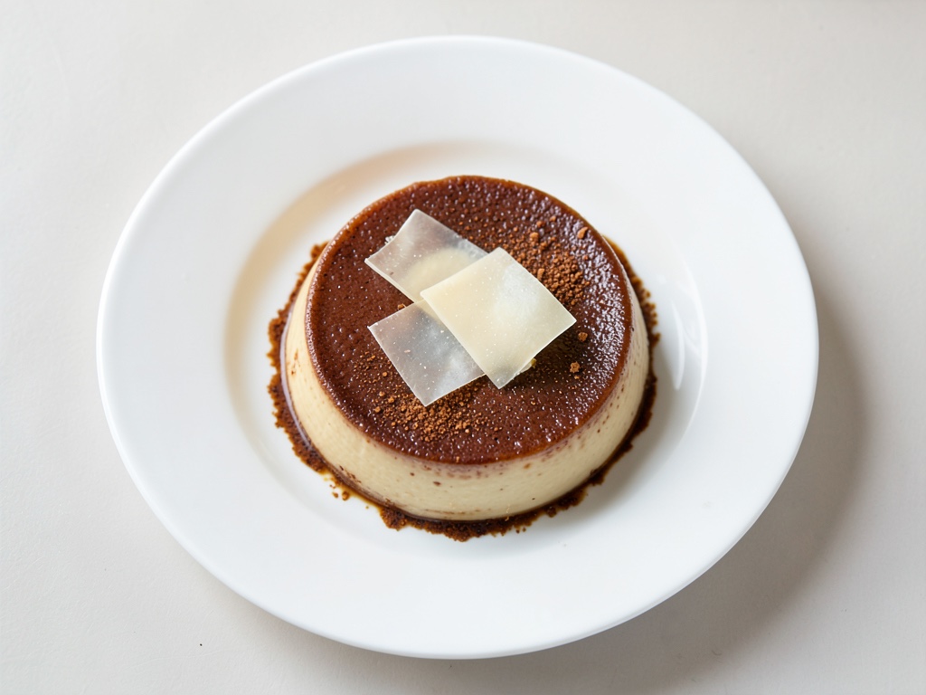 Klassische Kaffee-Panna Cotta