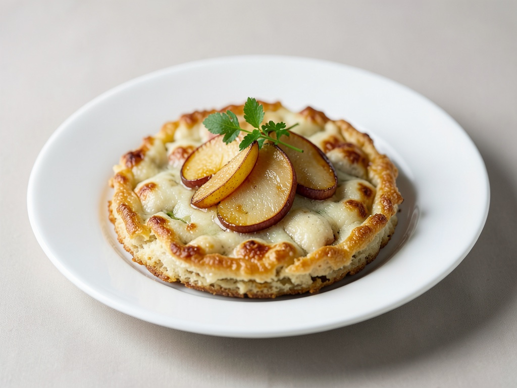 Kaiserschmarrn soffice con pere caramellate