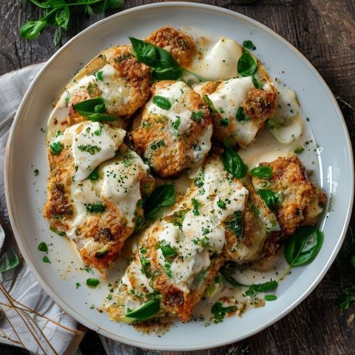 Involtini di vitello con ripieno di ricotta e spinaci