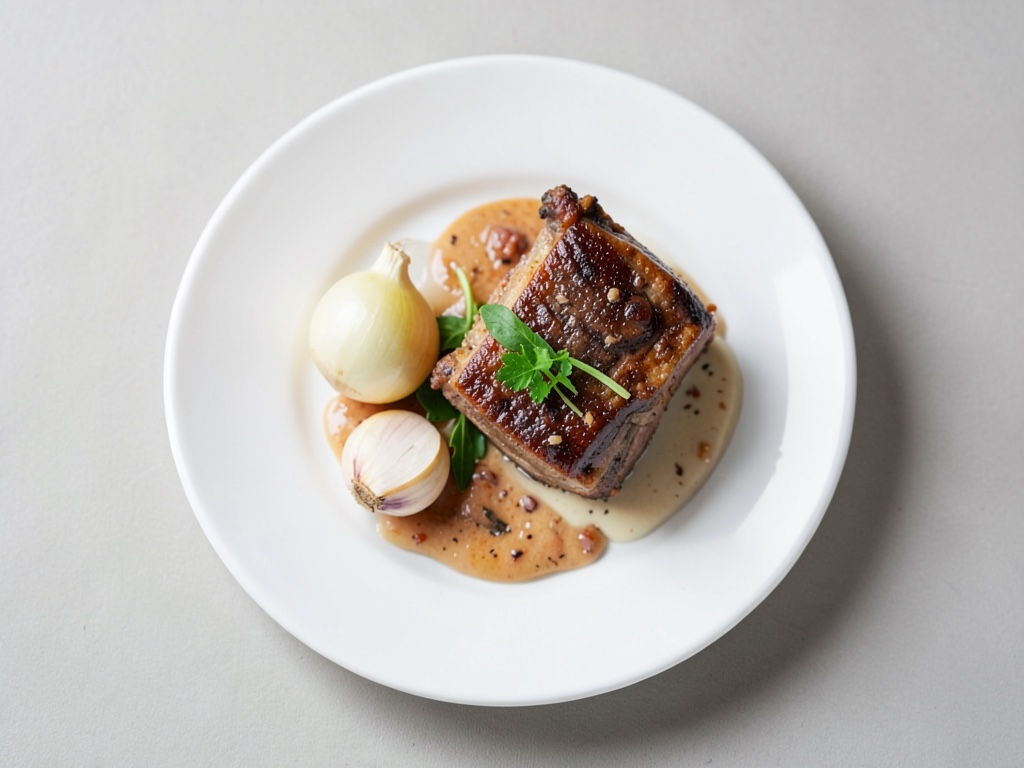 Fagiani di vitello con salsa di panna e sherry